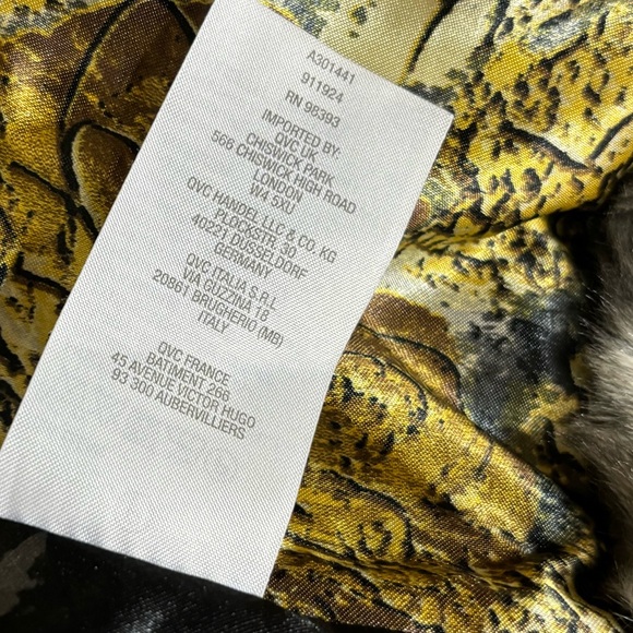 Dennis by Dennis Basso Platinum Faux Fur Coat - Picture 13 of 13